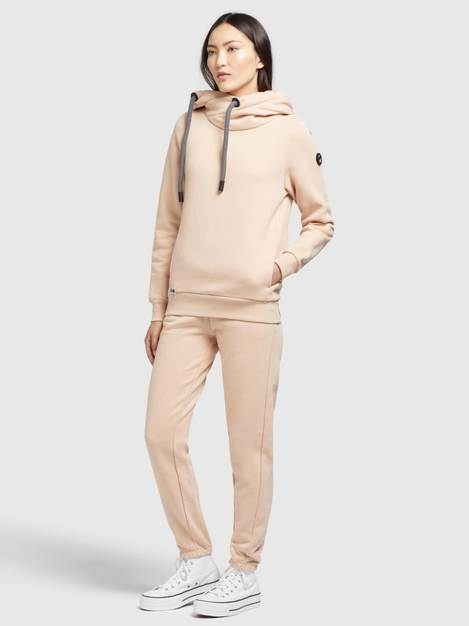 Khujo Sweats à Capuche Sweat-shirt Karima Femme Abricot 6 Khujo Sweats à Capuche Sweat-shirt Karima Femme Abricot - Image 6