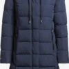 Khujo Manteaux Dhiver Manteau D’hiver Gamber Femme Bleu Foncé