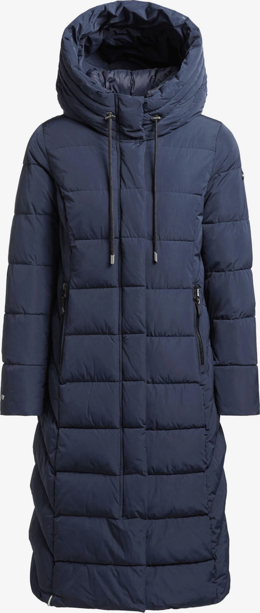 Khujo Manteaux Dhiver Manteau D’hiver Gamber Femme Bleu Foncé 1 Khujo Manteaux Dhiver Manteau D’hiver Gamber Femme Bleu Foncé