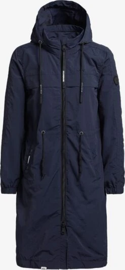 Khujo Manteaux De Mi-saison Manteau Mi-saison Voya3 Femme Bleu Foncé