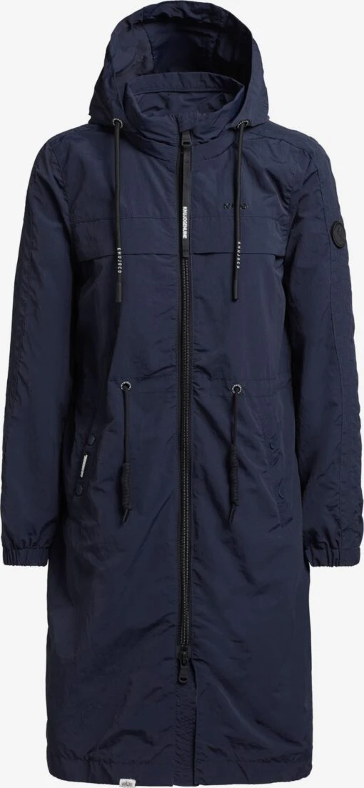 Khujo Manteaux De Mi-saison Manteau Mi-saison Voya3 Femme Bleu Foncé