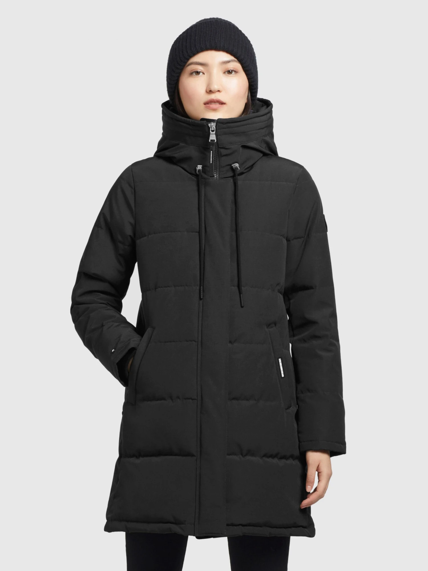 Khujo Manteaux Courts Manteau D’hiver Mats Femme Noir 2 Khujo Manteaux Courts Manteau D’hiver Mats Femme Noir - Image 2