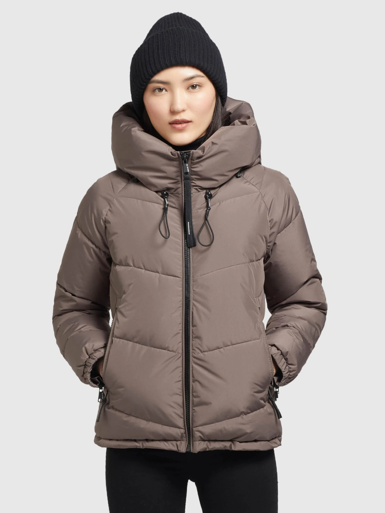Khujo Vestes Dhiver Veste D’hiver Esila Femme Moka 4 Khujo Vestes Dhiver Veste D’hiver Esila Femme Moka - Image 4