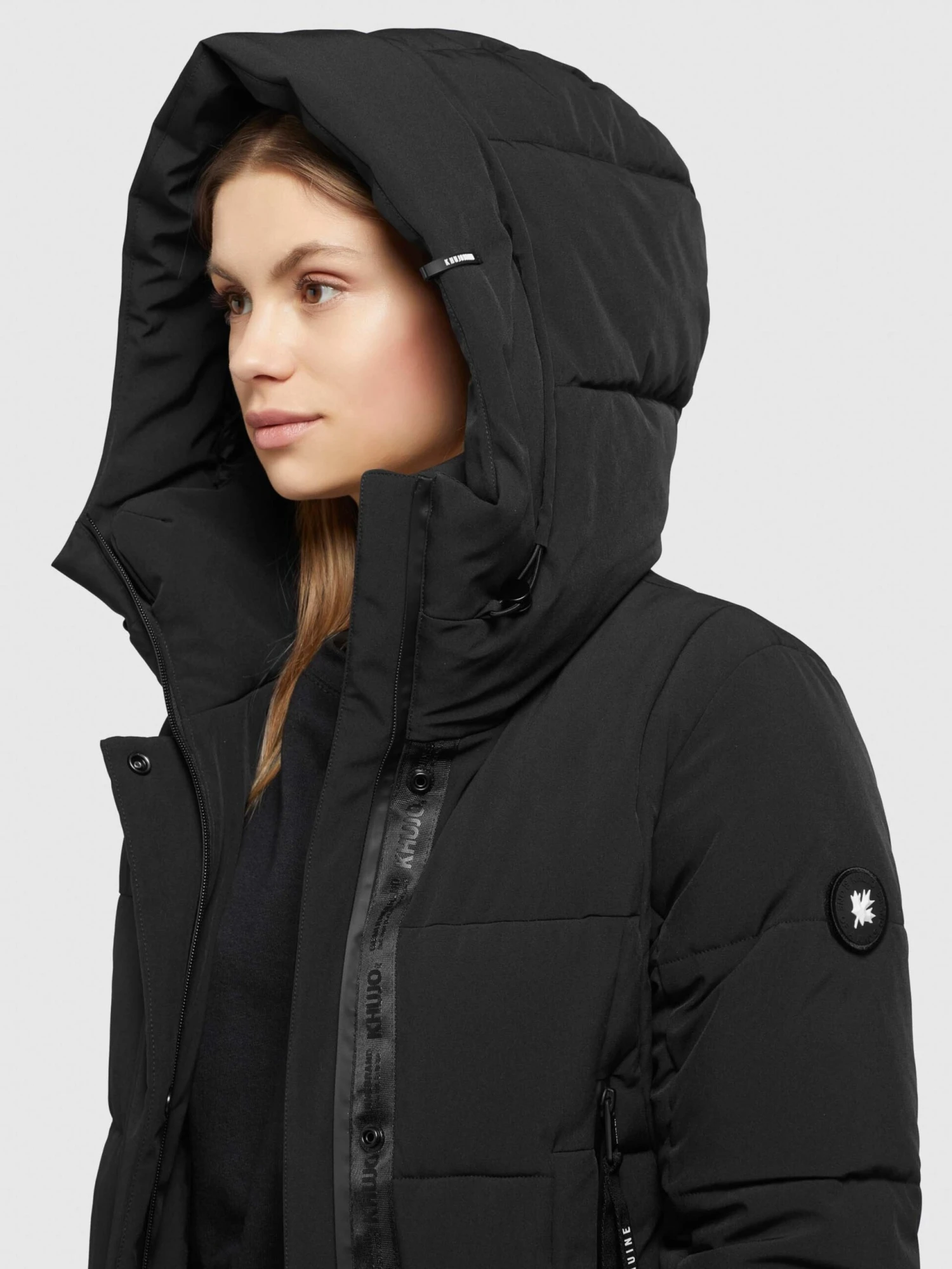 Khujo Manteaux De Mi-saison Manteau Mi-saison Namita Femme Noir 7 Khujo Manteaux De Mi-saison Manteau Mi-saison Namita Femme Noir - Image 7