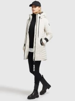 Khujo Manteaux De Mi-saison Manteau Mi-saison Jerry Femme Blanc Cassé 13 Khujo Manteaux De Mi-saison Manteau Mi-saison Jerry Femme Blanc Cassé -Khujo Boutique 5c09d18b9c83608bd8adbb478faa7958