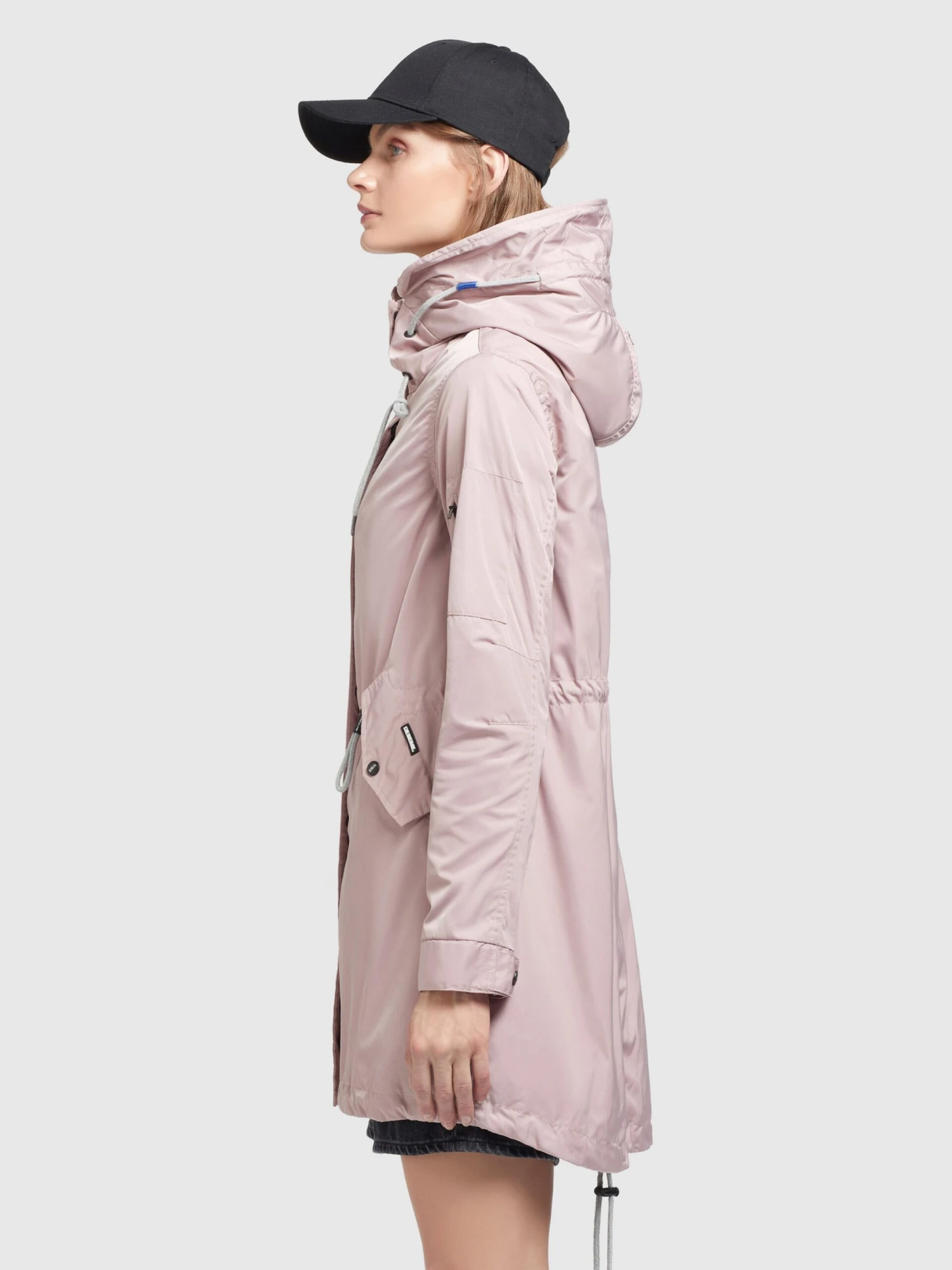 Khujo Parkas Parka Mi-saison DAYES Femme Rose 5 Khujo Parkas Parka Mi-saison DAYES Femme Rose - Image 5