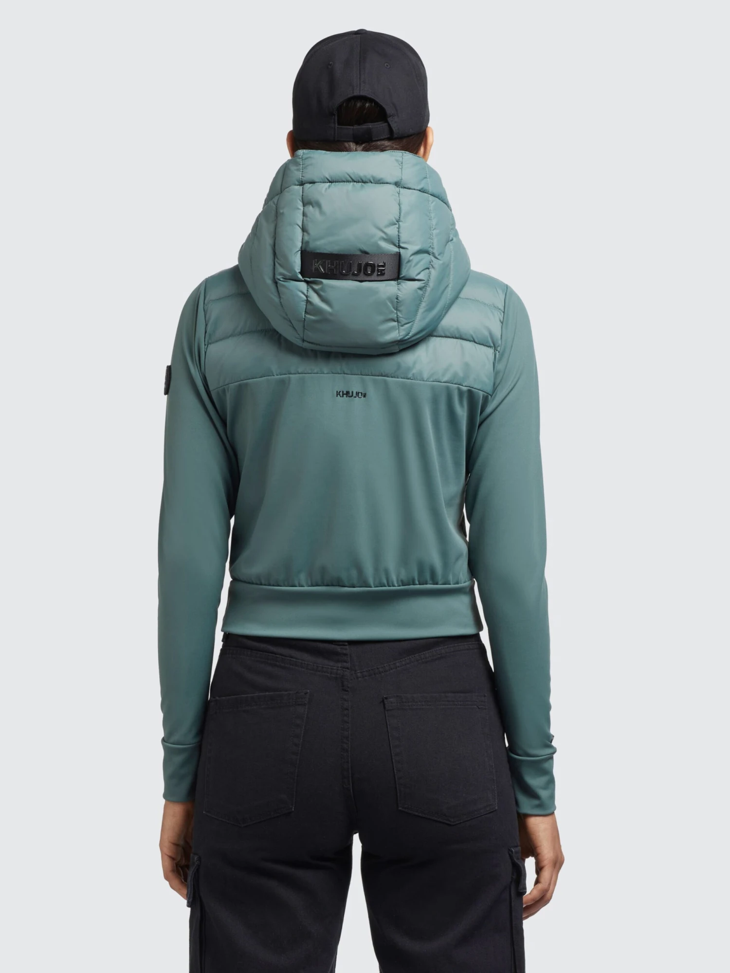 Khujo Vestes De Mi-saison Veste Mi-saison Dalis Matt Femme Jade 4 Khujo Vestes De Mi-saison Veste Mi-saison Dalis Matt Femme Jade - Image 4