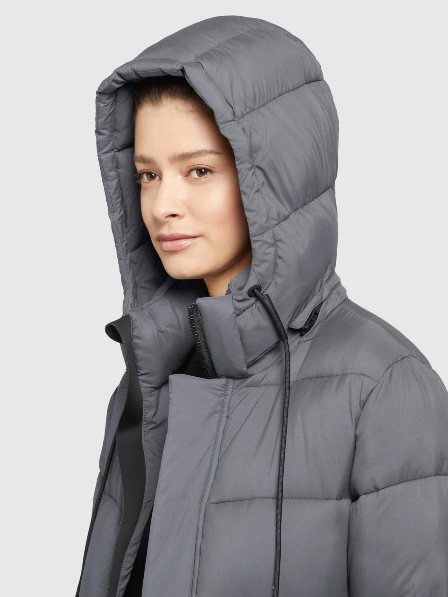 Khujo Manteaux Dhiver Manteau D’hiver Julina Femme Gris Foncé 7 Khujo Manteaux Dhiver Manteau D’hiver Julina Femme Gris Foncé - Image 7