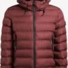 Khujo Vestes Dhiver Veste D’hiver Gamer Homme Rouge Cerise