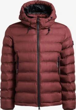 Khujo Vestes Dhiver Veste D’hiver Gamer Homme Rouge Cerise