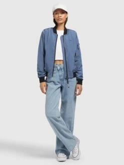 Khujo Vestes De Mi-saison Veste Mi-saison Stence2 Femme Bleu-gris -Khujo Boutique 5de29641214c1c9b5bbce0e679cacd2e 1