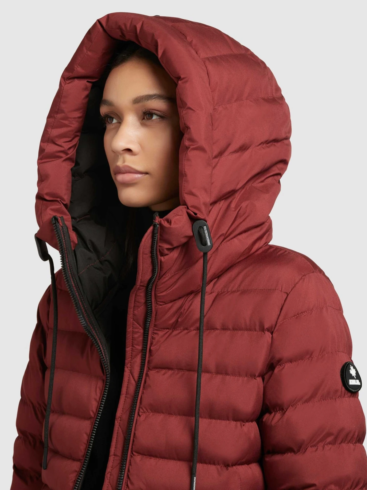 Khujo Vestes De Mi-saison Veste Mi-saison Lovina Femme Rouge Foncé 7 Khujo Vestes De Mi-saison Veste Mi-saison Lovina Femme Rouge Foncé - Image 7