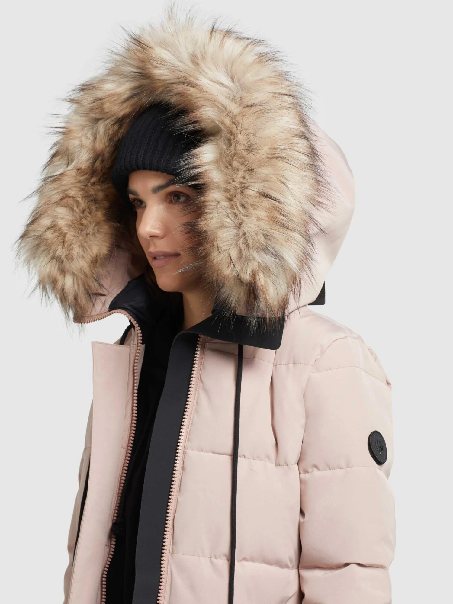 Khujo Manteaux Dhiver Manteau D’hiver Cloren Femme Rose 8 Khujo Manteaux Dhiver Manteau D’hiver Cloren Femme Rose - Image 8