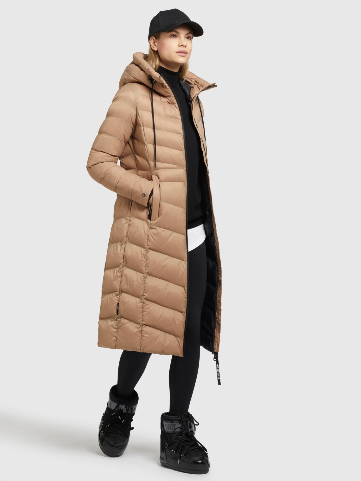 Khujo Manteaux Dhiver Manteau D’hiver Ingram 2 Femme Beige Foncé 6 Khujo Manteaux Dhiver Manteau D’hiver Ingram 2 Femme Beige Foncé - Image 6