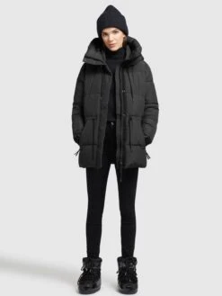 Khujo Vestes Dhiver Veste D’hiver Leviani Femme Noir 10 Khujo Vestes Dhiver Veste D’hiver Leviani Femme Noir -Khujo Boutique 5f08c1ca4a5d1b18142ee375cec010c4
