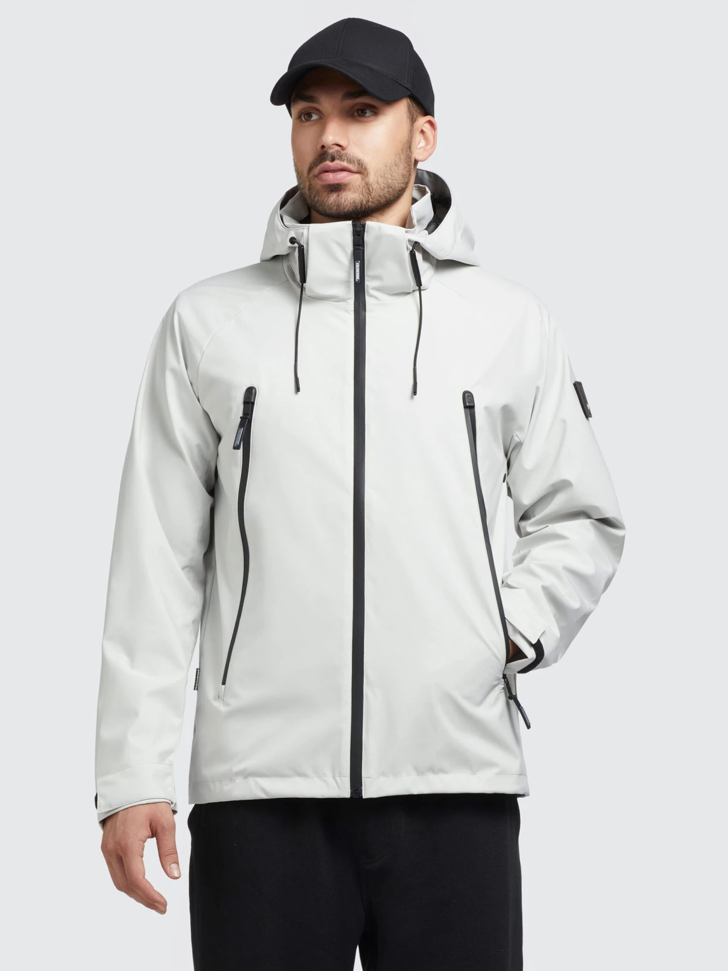 Khujo Vestes De Mi-saison Veste Mi-saison Adam Homme Gris Clair 2 Khujo Vestes De Mi-saison Veste Mi-saison Adam Homme Gris Clair - Image 2