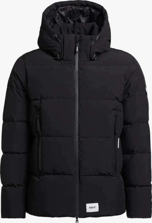 Khujo Vestes Dextérieur Veste Fonctionnelle TURREL Homme Noir