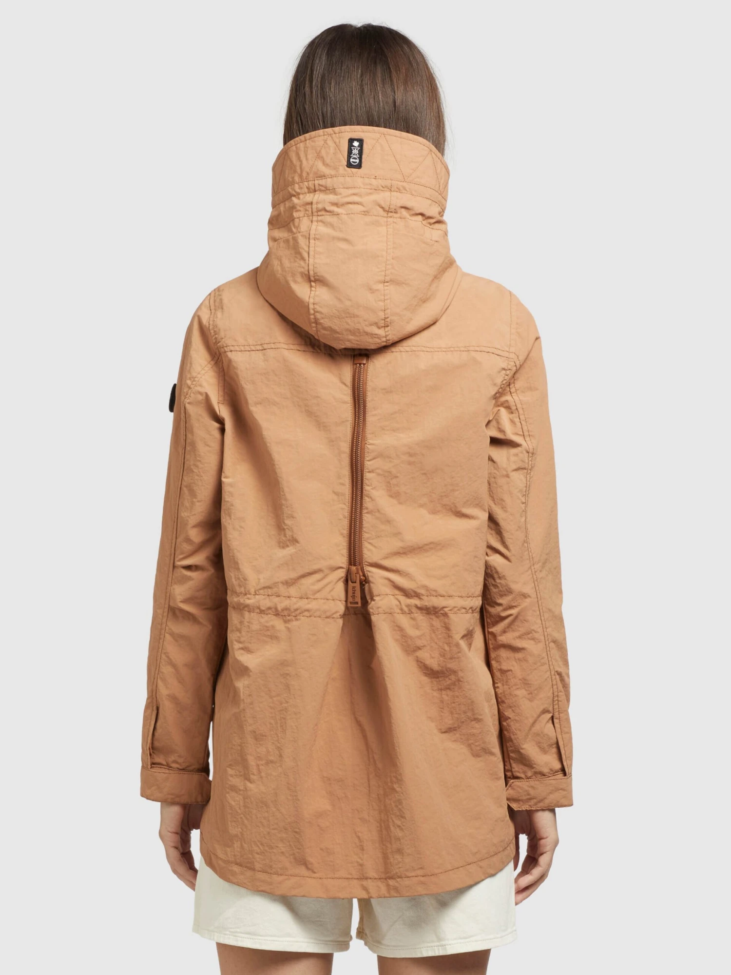 Khujo Vestes De Mi-saison Veste Mi-saison CAIMA Femme Beige 4 Khujo Vestes De Mi-saison Veste Mi-saison CAIMA Femme Beige - Image 4
