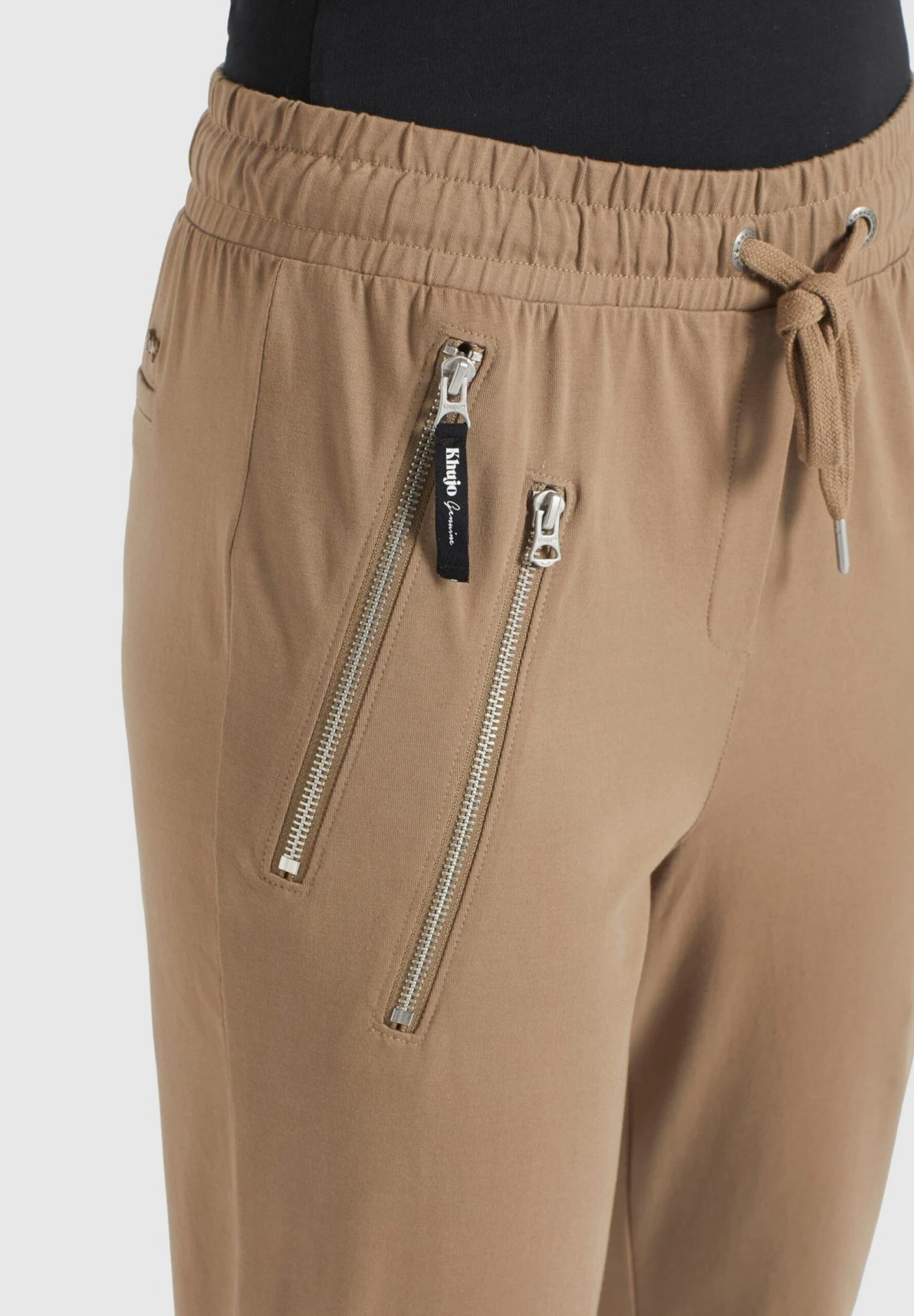 Khujo Pantalons De Survêtement Coupe Slim Pantalon Lyndsy Femme Noisette 6 Khujo Pantalons De Survêtement Coupe Slim Pantalon Lyndsy Femme Noisette - Image 6