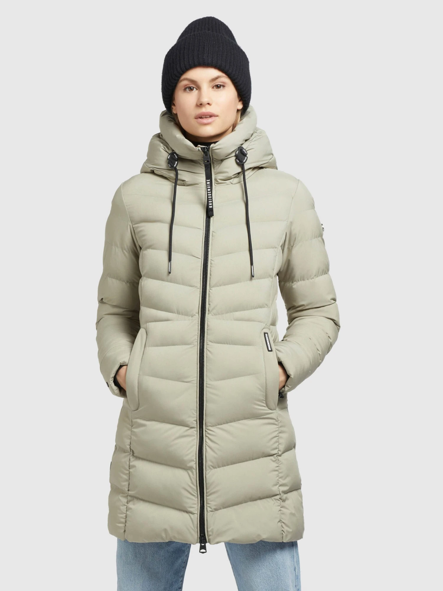 Khujo Manteaux Courts Manteau D’hiver Tuhani Femme Vert Pastel 2 Khujo Manteaux Courts Manteau D’hiver Tuhani Femme Vert Pastel - Image 2