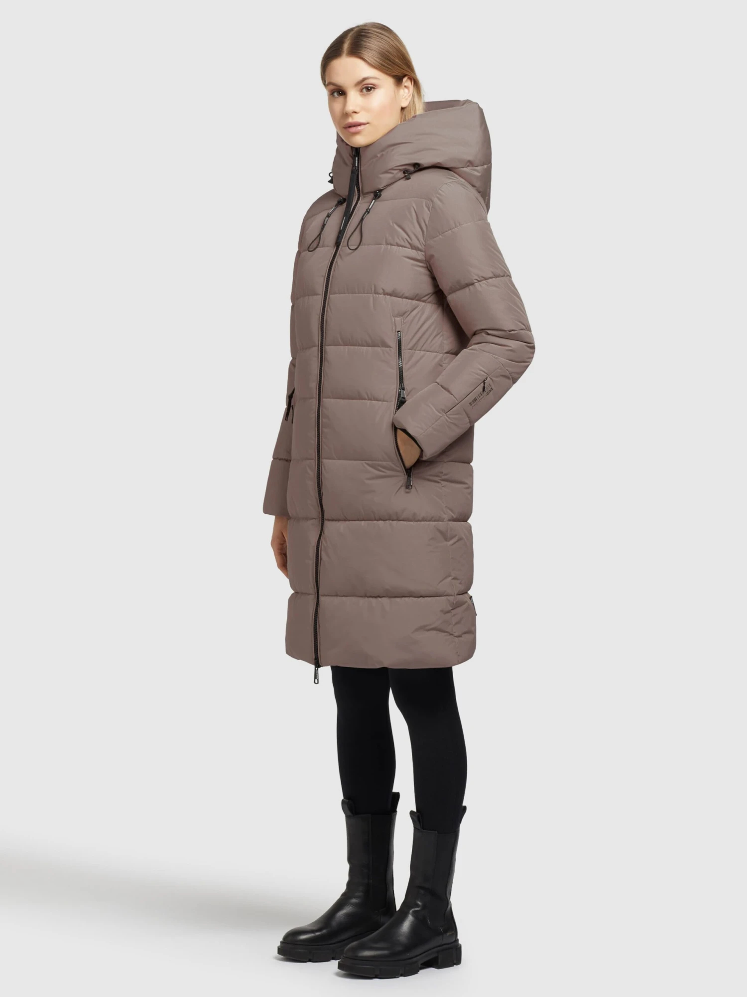 Khujo Manteaux Dhiver Manteau D’hiver Jilias 3 Femme Marron 5 Khujo Manteaux Dhiver Manteau D’hiver Jilias 3 Femme Marron - Image 5