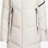 Khujo Manteaux Dhiver Manteau D’hiver Sonje 4 Femme Blanc Cassé