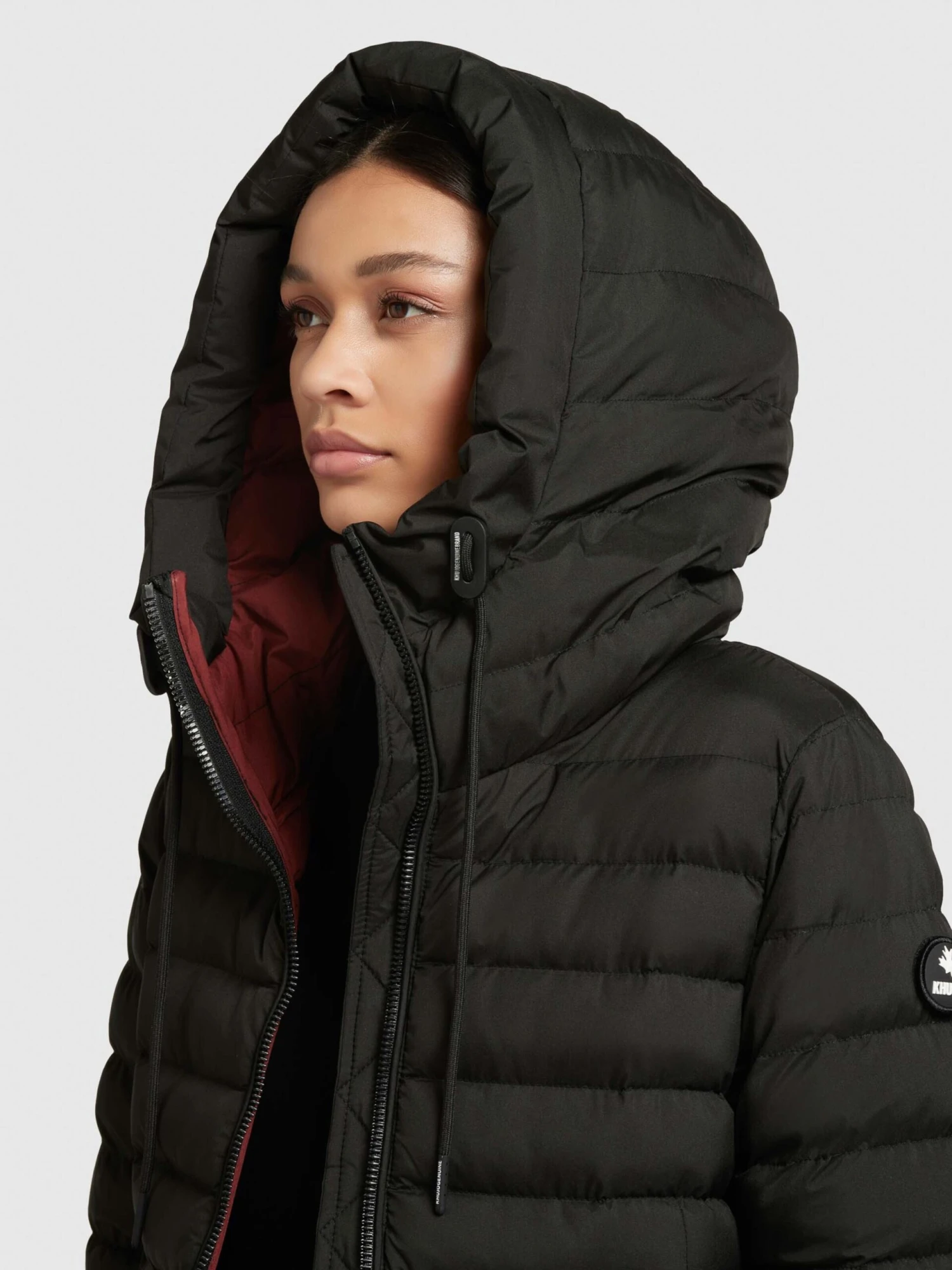 Khujo Vestes De Mi-saison Veste Mi-saison Lovina Femme Noir 7 Khujo Vestes De Mi-saison Veste Mi-saison Lovina Femme Noir - Image 7