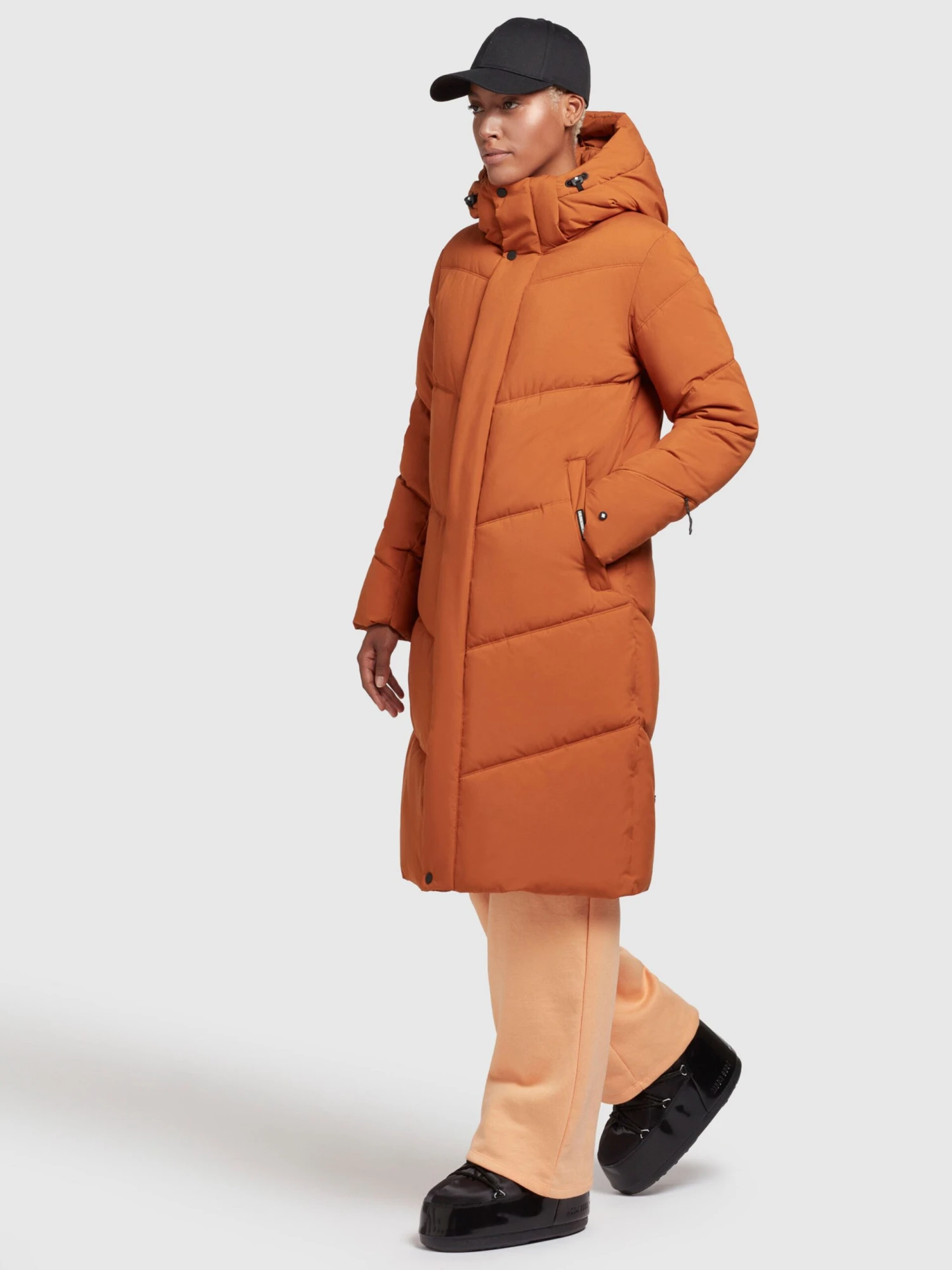 Khujo Manteaux Dhiver Manteau D’hiver Torino2 Femme Orange 3 Khujo Manteaux Dhiver Manteau D’hiver Torino2 Femme Orange - Image 3