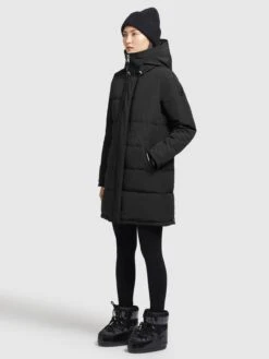 Khujo Manteaux Courts Manteau D’hiver Mats Femme Noir 12 Khujo Manteaux Courts Manteau D’hiver Mats Femme Noir -Khujo Boutique 678ba8870beab18b12a651791bdba5ec