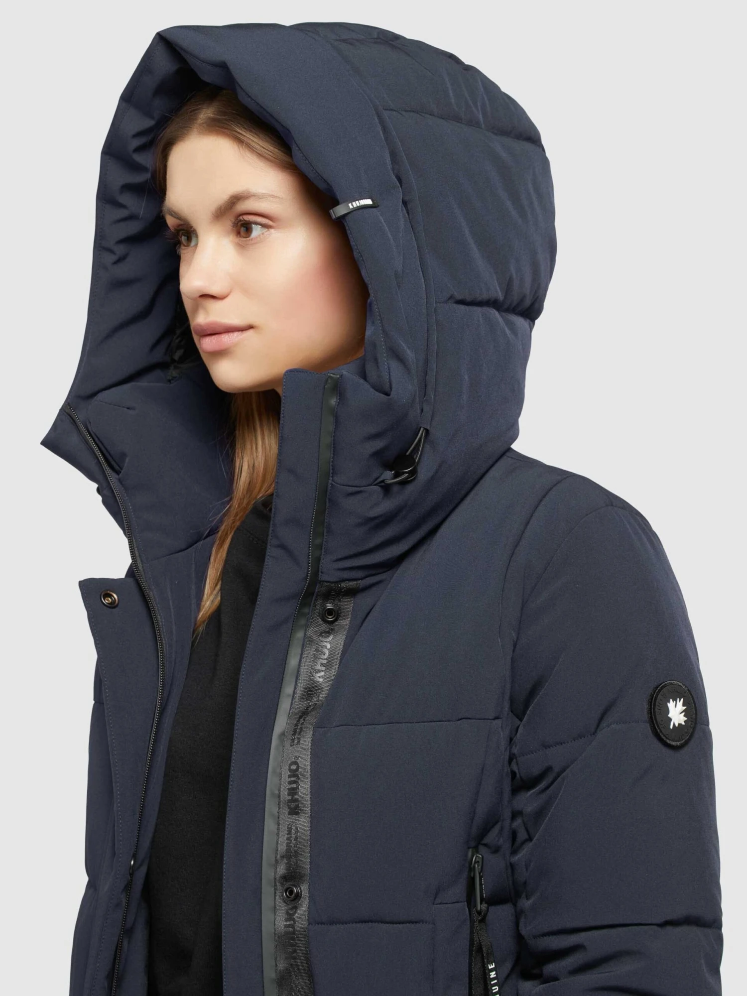 Khujo Manteaux De Mi-saison Manteau Mi-saison Namita Femme Bleu Marine 7 Khujo Manteaux De Mi-saison Manteau Mi-saison Namita Femme Bleu Marine - Image 7