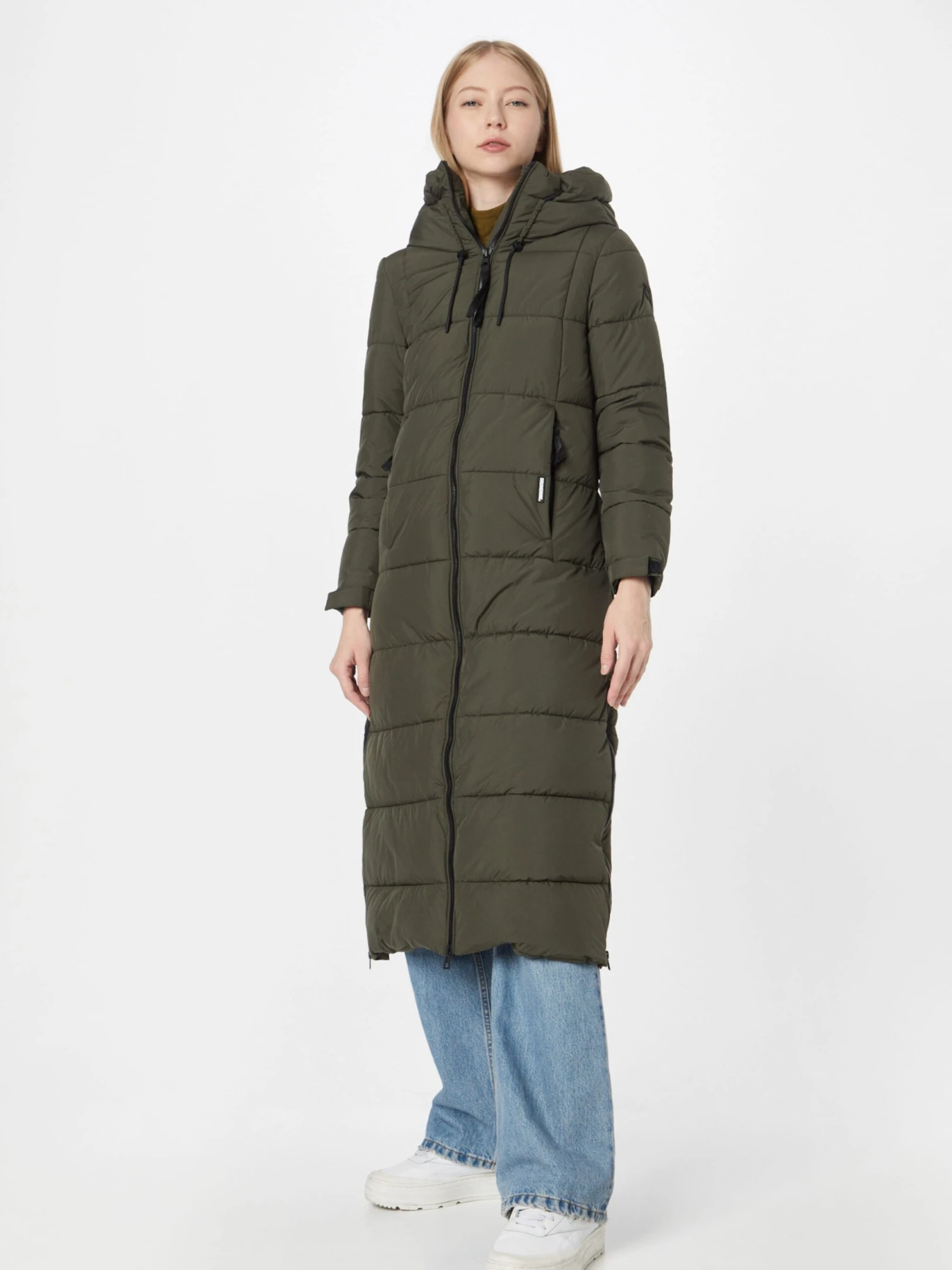 Khujo Manteaux Dhiver Manteau D’hiver Deria Femme Olive 2 Khujo Manteaux Dhiver Manteau D’hiver Deria Femme Olive - Image 2