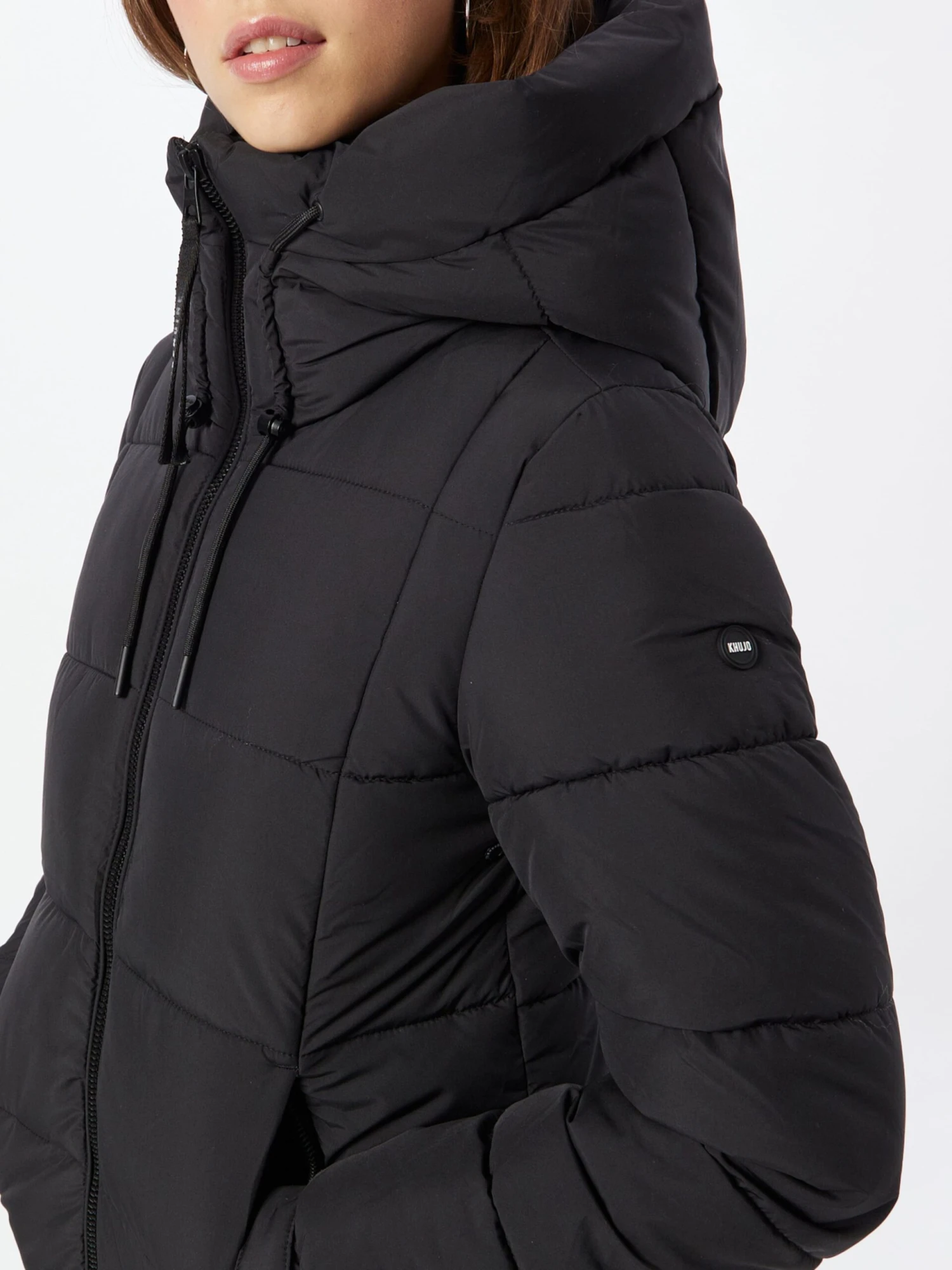 Khujo Manteaux Dhiver Manteau D’hiver Deria Femme Noir 5 Khujo Manteaux Dhiver Manteau D’hiver Deria Femme Noir - Image 5
