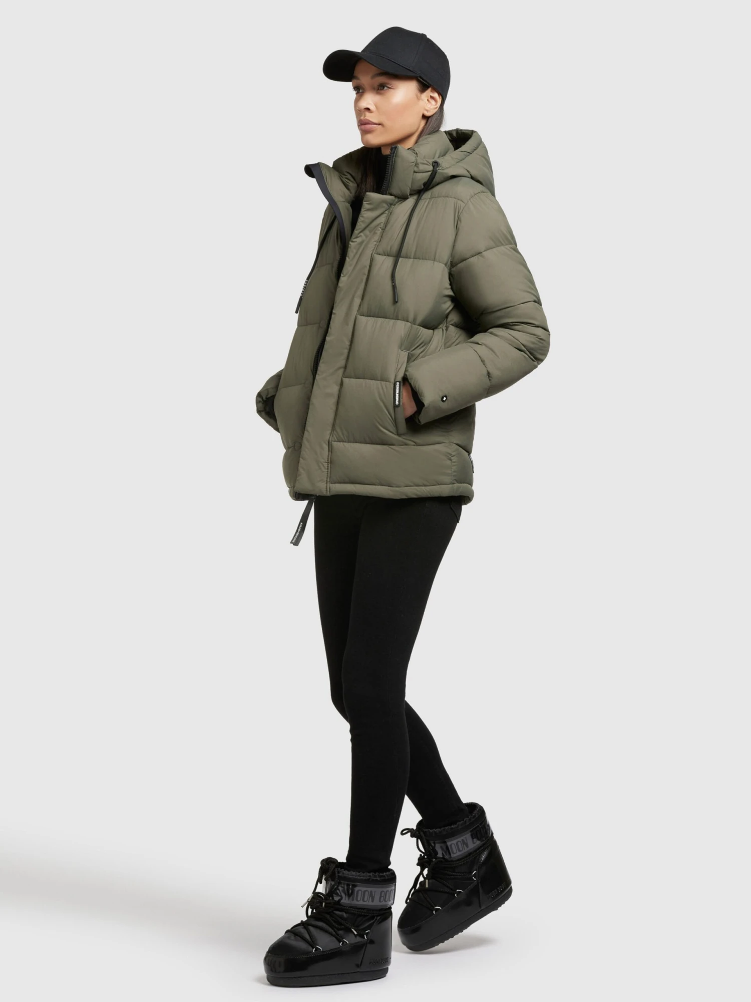 Khujo Vestes Dhiver Veste D’hiver Evona Femme Kaki 3 Khujo Vestes Dhiver Veste D’hiver Evona Femme Kaki - Image 3