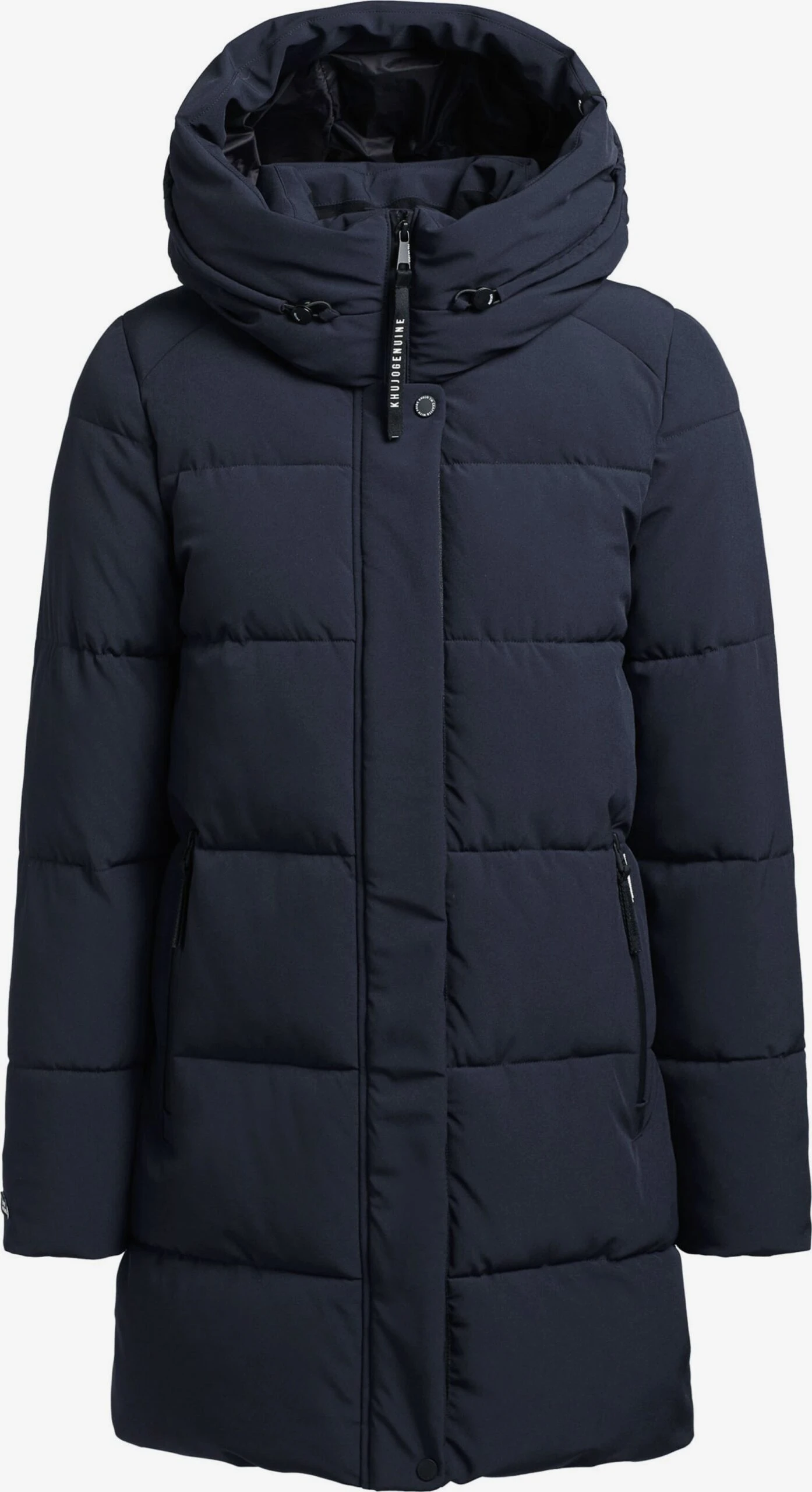 Khujo Manteaux Courts Manteau D’hiver Wente Femme Bleu Foncé 1 Khujo Manteaux Courts Manteau D’hiver Wente Femme Bleu Foncé