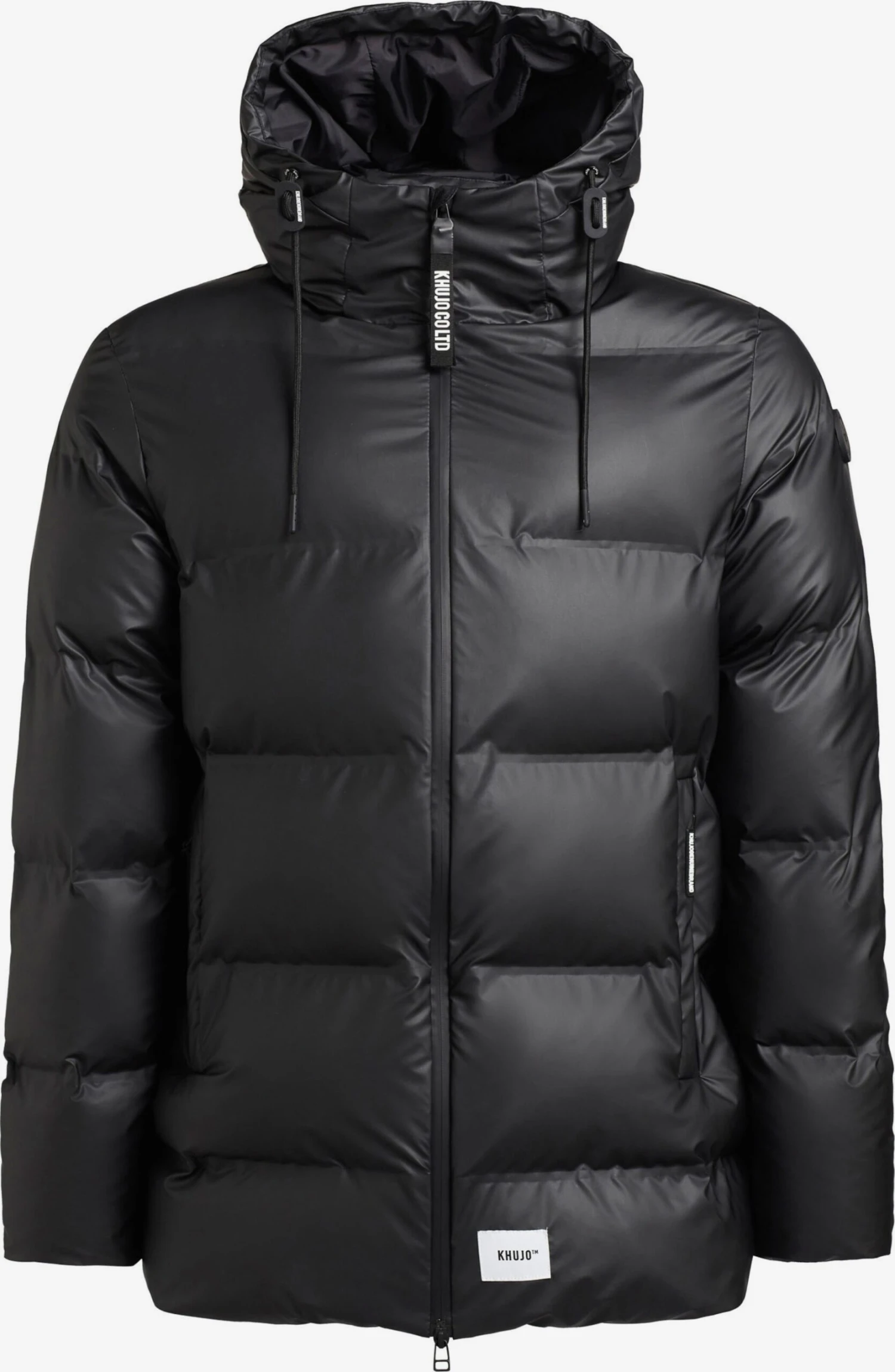 Khujo Vestes De Mi-saison Veste Mi-saison Nabor Homme Noir 1 Khujo Vestes De Mi-saison Veste Mi-saison Nabor Homme Noir