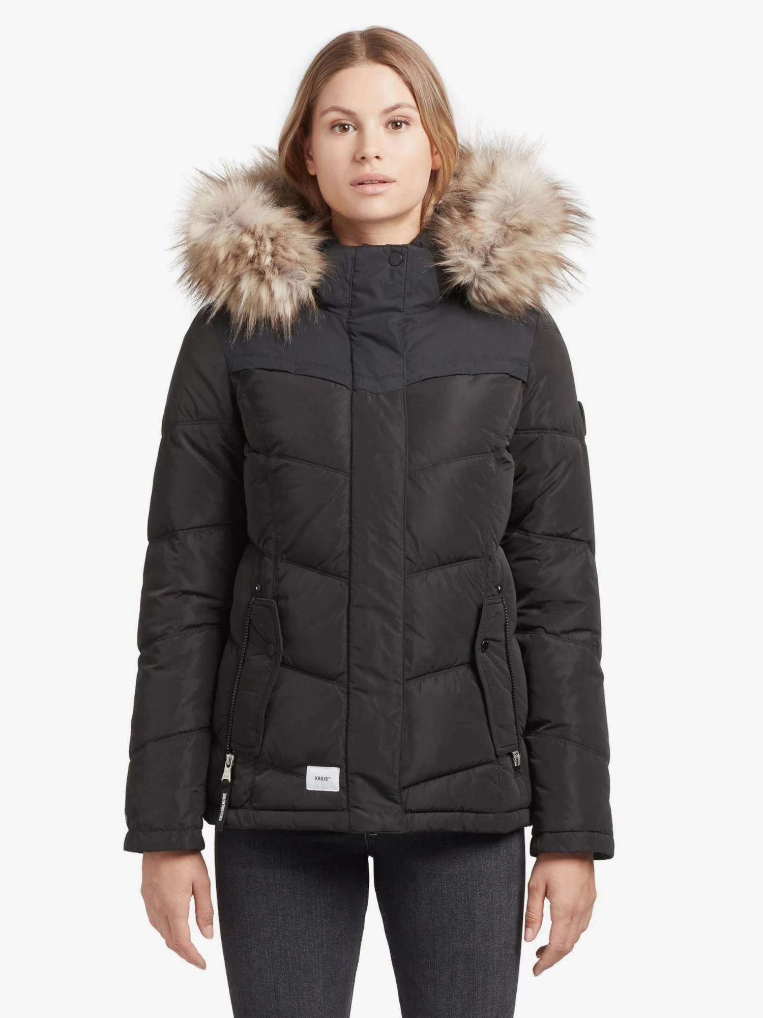 Khujo Vestes Dhiver Veste D’hiver Winsen Femme Noir 2 Khujo Vestes Dhiver Veste D’hiver Winsen Femme Noir - Image 2