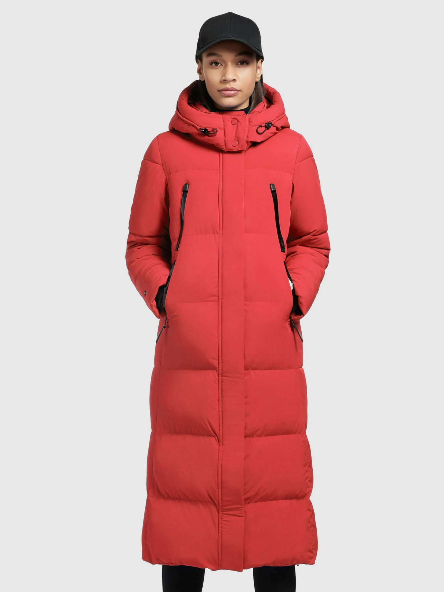 Khujo Manteaux De Mi-saison Manteau Mi-saison Melona Femme Rouge 2 Khujo Manteaux De Mi-saison Manteau Mi-saison Melona Femme Rouge - Image 2