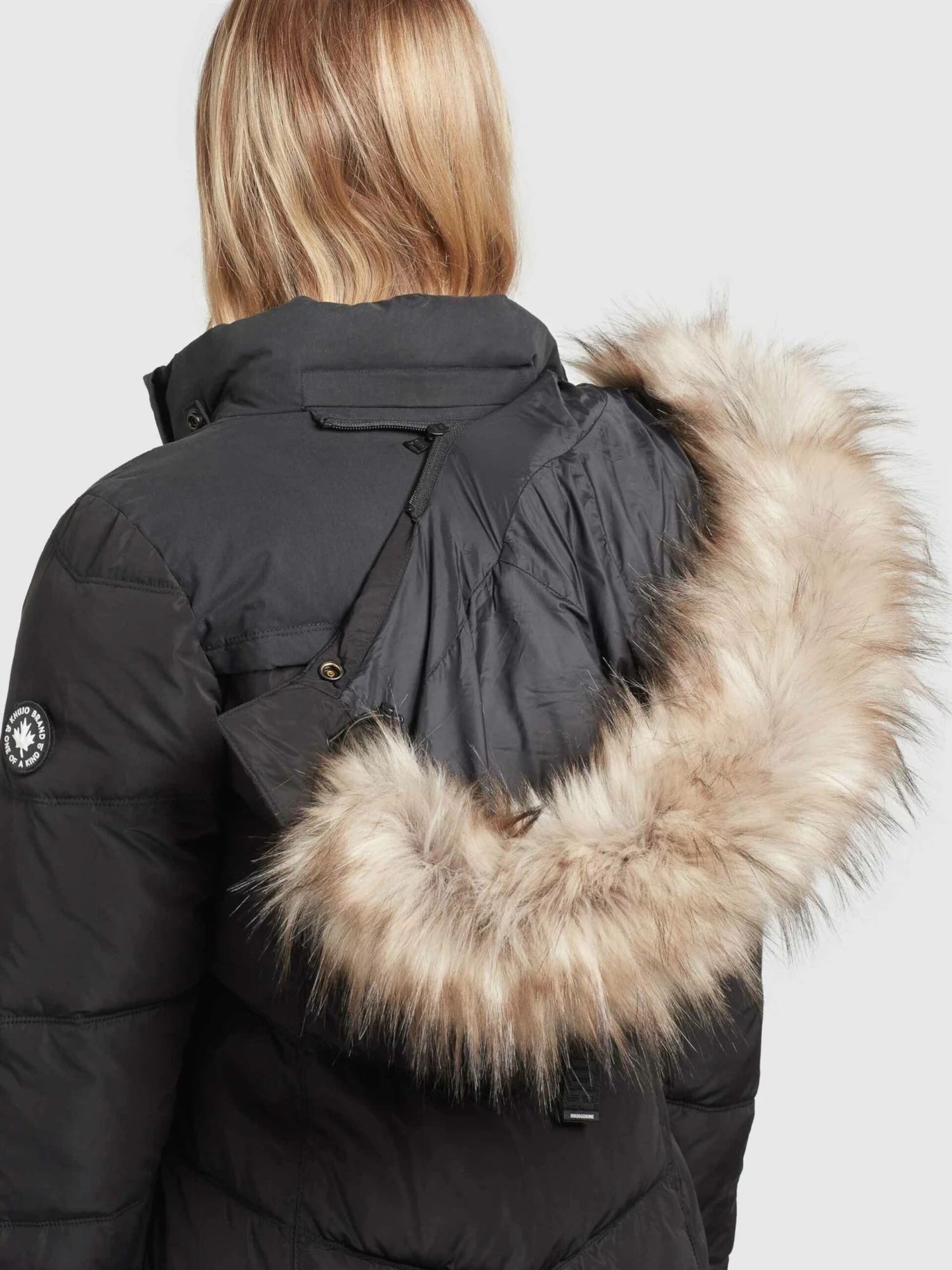 Khujo Vestes Dhiver Veste D’hiver Winsen Femme Noir 8 Khujo Vestes Dhiver Veste D’hiver Winsen Femme Noir - Image 8