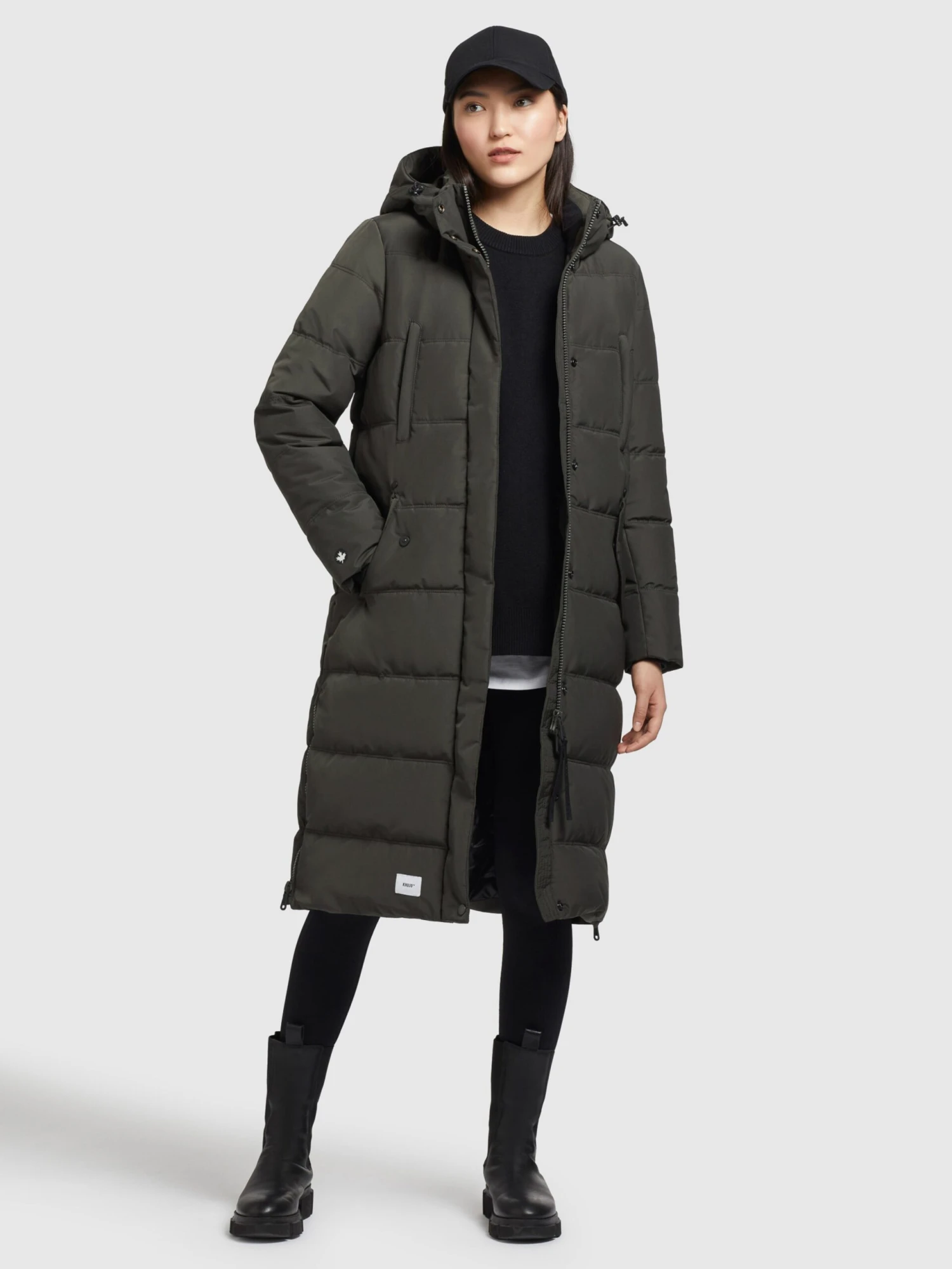 Khujo Manteaux Dhiver Manteau D’hiver Kleo Femme Vert Foncé 6 Khujo Manteaux Dhiver Manteau D’hiver Kleo Femme Vert Foncé - Image 6