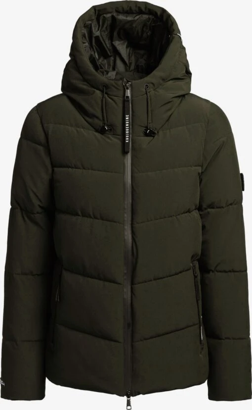 Khujo Vestes Dhiver Veste D’hiver Fames Femme Vert Foncé