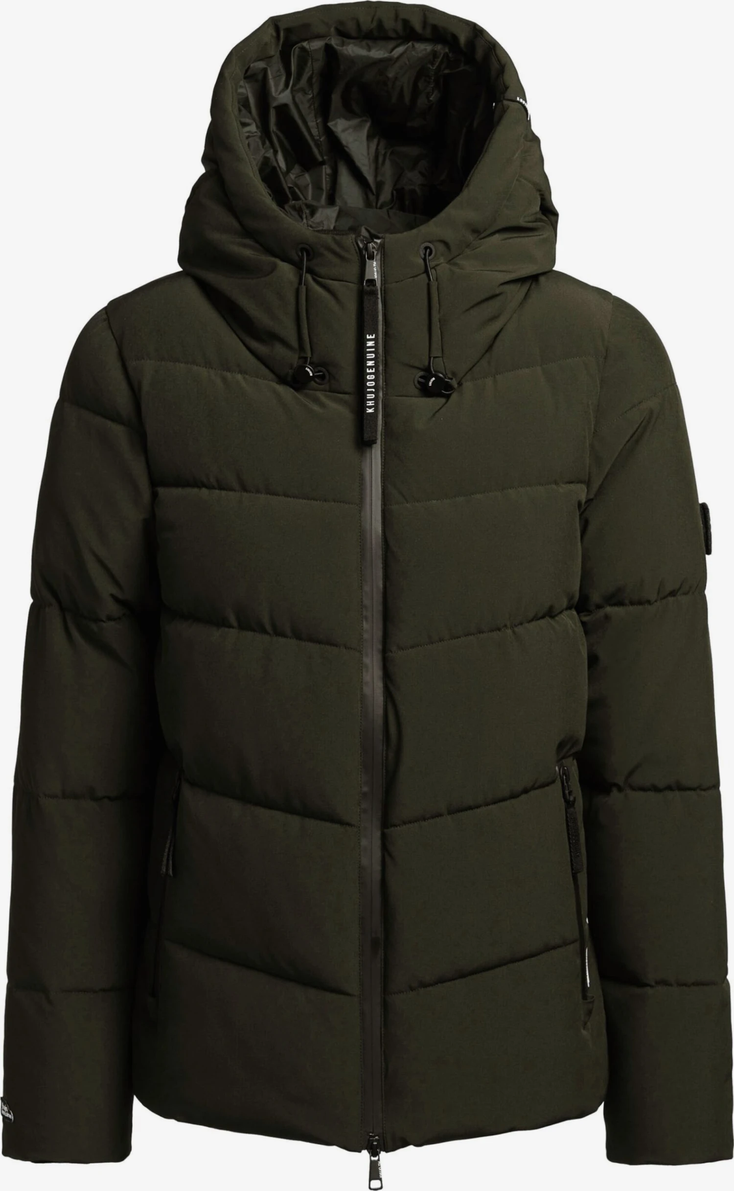 Khujo Vestes Dhiver Veste D’hiver Fames Femme Vert Foncé 1 Khujo Vestes Dhiver Veste D’hiver Fames Femme Vert Foncé