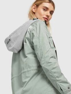 Khujo Vestes De Mi-saison Veste Mi-saison FLAMES Femme Vert Pastel 15 Khujo Vestes De Mi-saison Veste Mi-saison FLAMES Femme Vert Pastel -Khujo Boutique 6b10ea9e49db3f9b9701f4685c129269