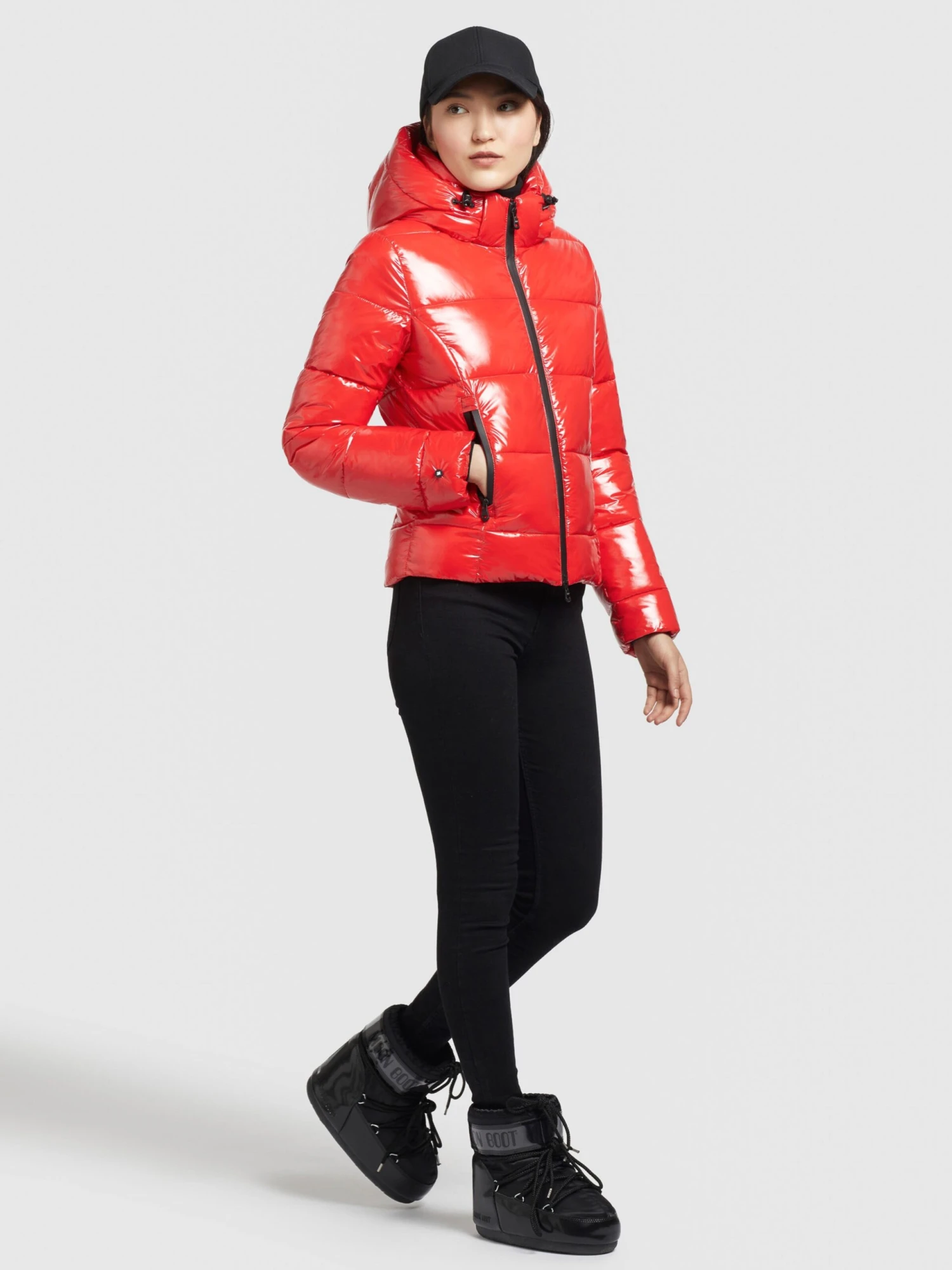 Khujo Vestes Dhiver Veste D’hiver Fala Femme Rouge 6 Khujo Vestes Dhiver Veste D’hiver Fala Femme Rouge - Image 6