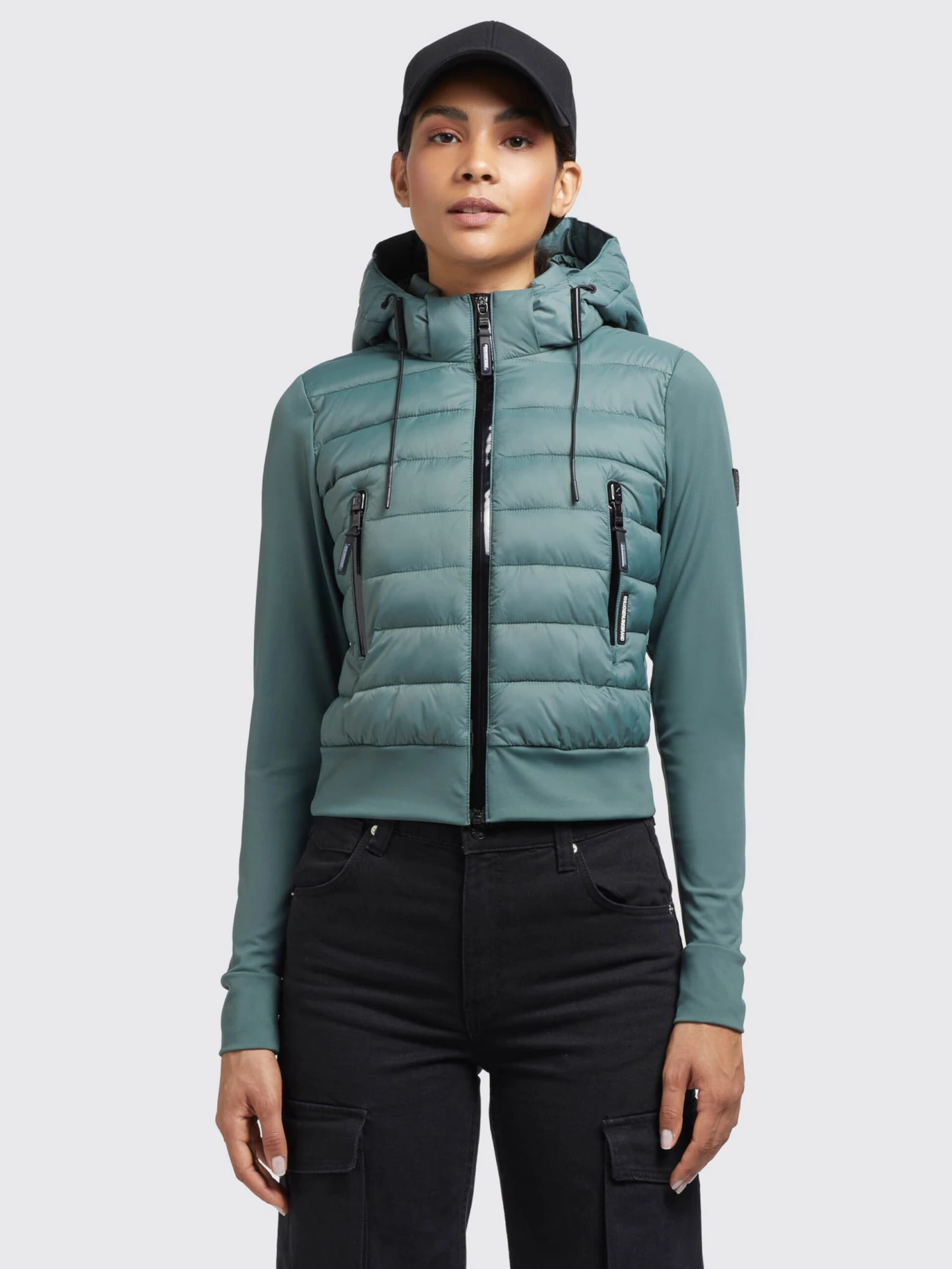 Khujo Vestes De Mi-saison Veste Mi-saison Dalis Matt Femme Jade 2 Khujo Vestes De Mi-saison Veste Mi-saison Dalis Matt Femme Jade - Image 2