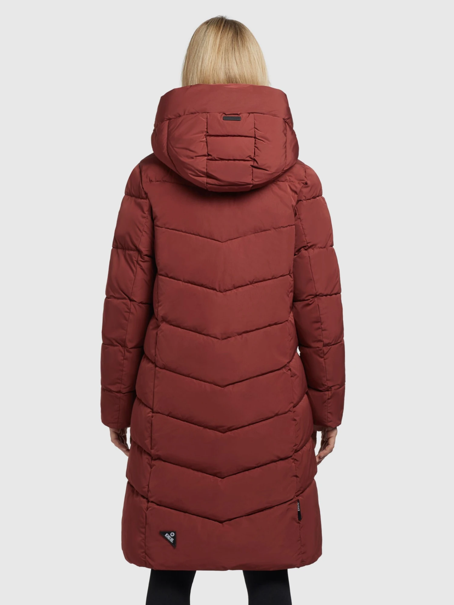 Khujo Manteaux De Mi-saison Manteau Mi-saison Klayd Femme Rouge Foncé 4 Khujo Manteaux De Mi-saison Manteau Mi-saison Klayd Femme Rouge Foncé - Image 4