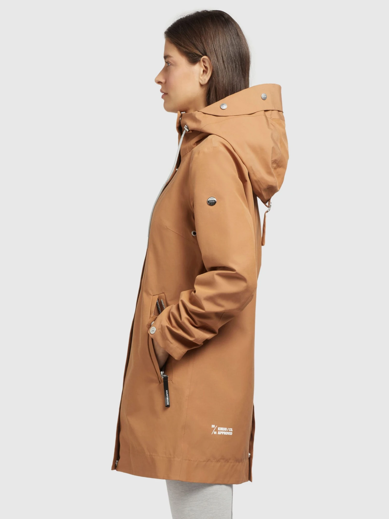 Khujo Manteaux De Mi-saison Manteau Mi-saison Artisa Femme Beige 5 Khujo Manteaux De Mi-saison Manteau Mi-saison Artisa Femme Beige - Image 5