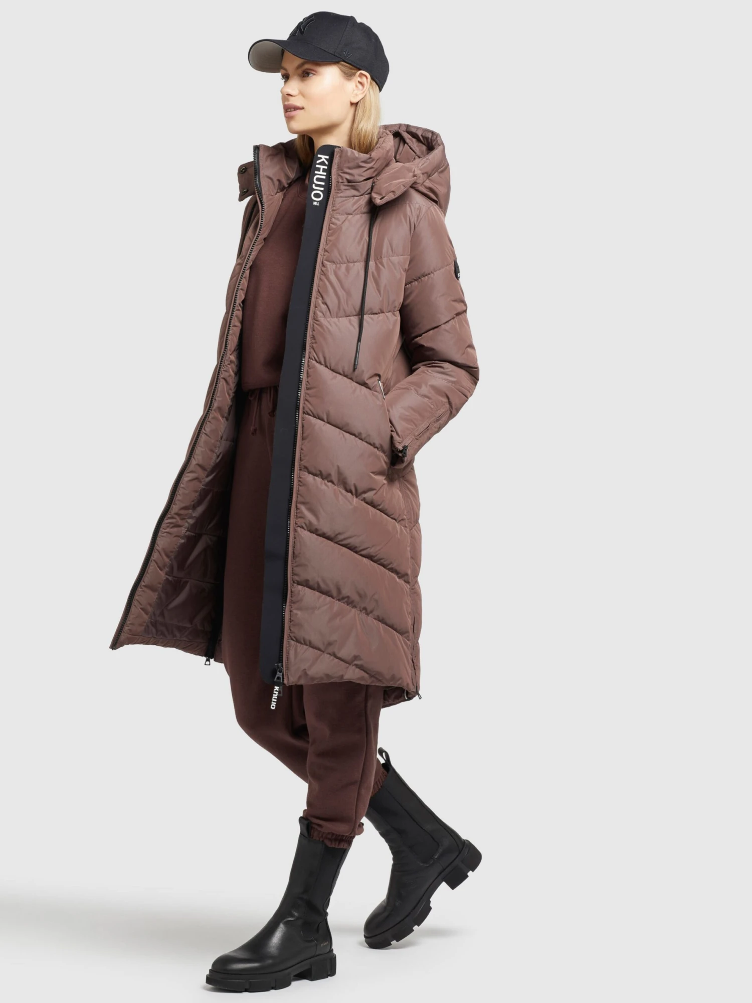 Khujo Manteaux Dhiver Manteau D’hiver Huba Femme Violet 3 Khujo Manteaux Dhiver Manteau D’hiver Huba Femme Violet - Image 3