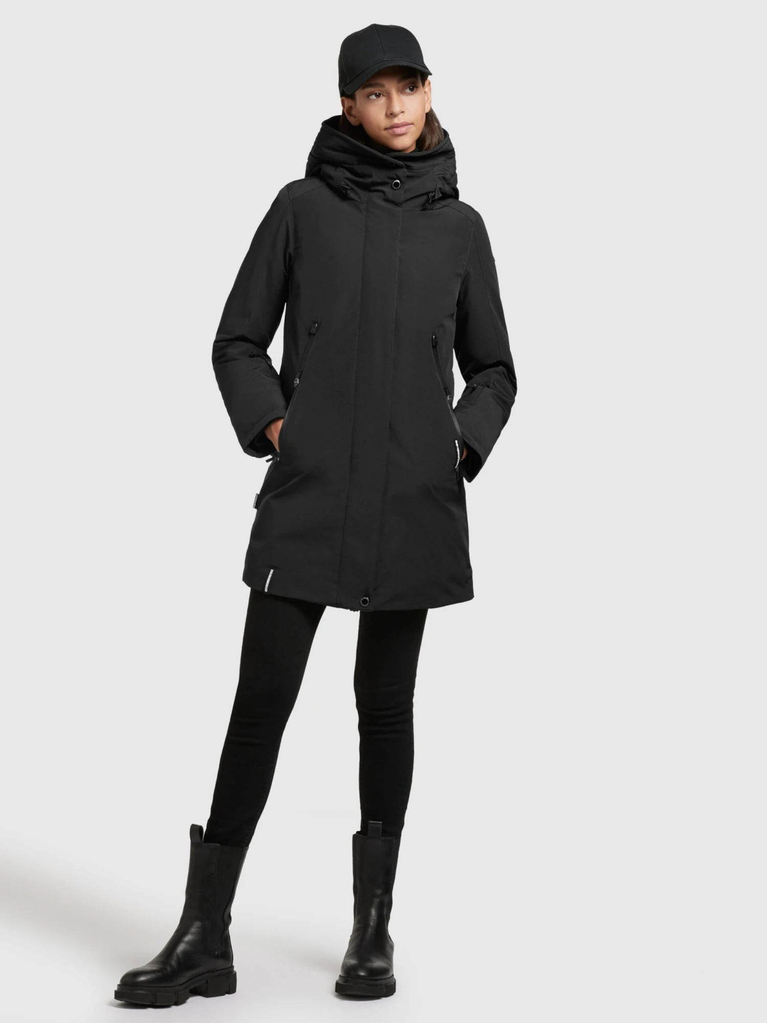 Khujo Vestes Dhiver Veste D’hiver Viona 3 Femme Noir 3 Khujo Vestes Dhiver Veste D’hiver Viona 3 Femme Noir - Image 3