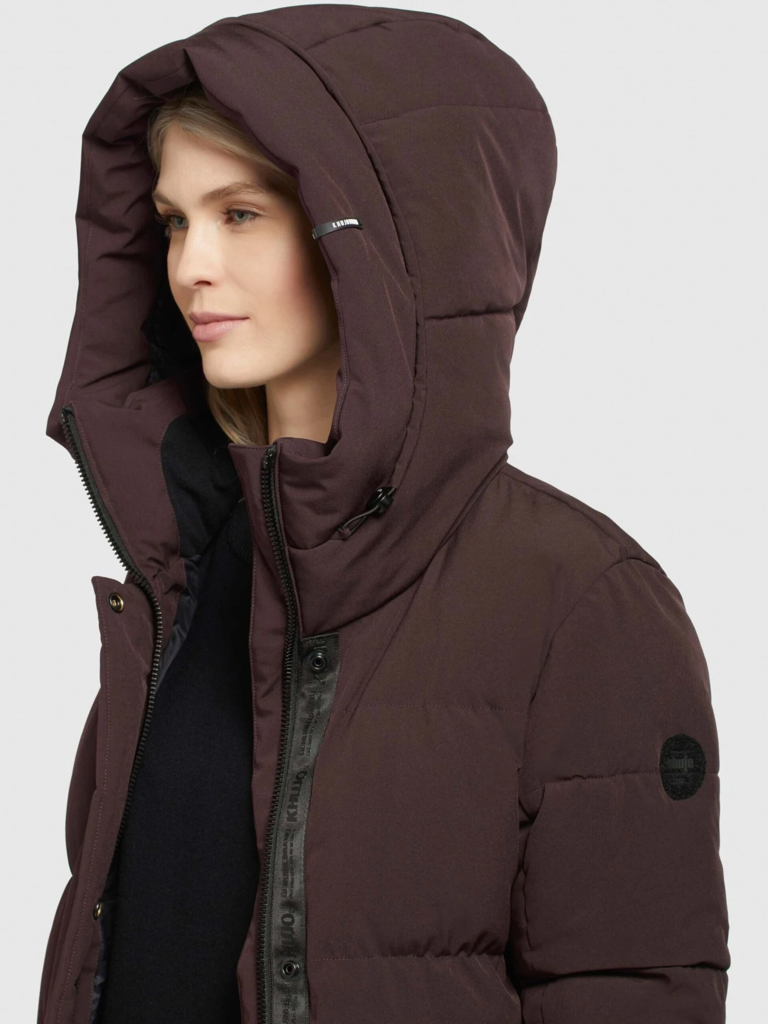 Khujo Manteaux Dhiver Manteau D’hiver Dakota Femme Lie De Vin 7 Khujo Manteaux Dhiver Manteau D’hiver Dakota Femme Lie De Vin - Image 7