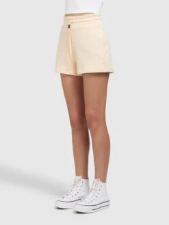 Khujo Shorts Regular Pantalon Femme Jaune Clair -Khujo Boutique 6d68300e699ac25f4adb6c95278a245c